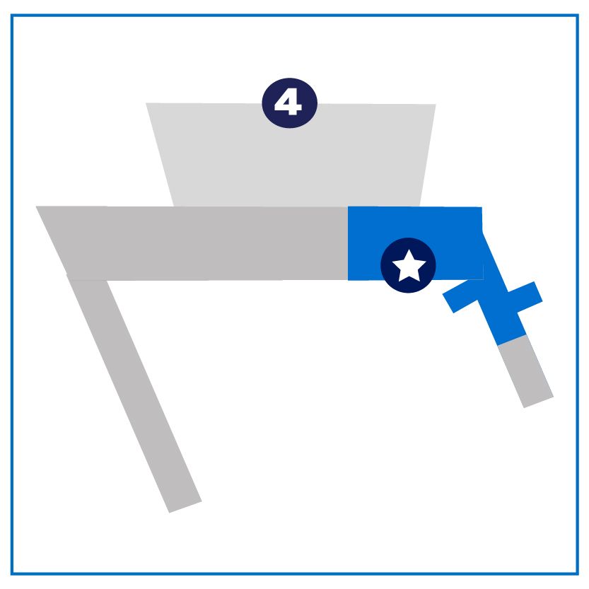 Lounge location map