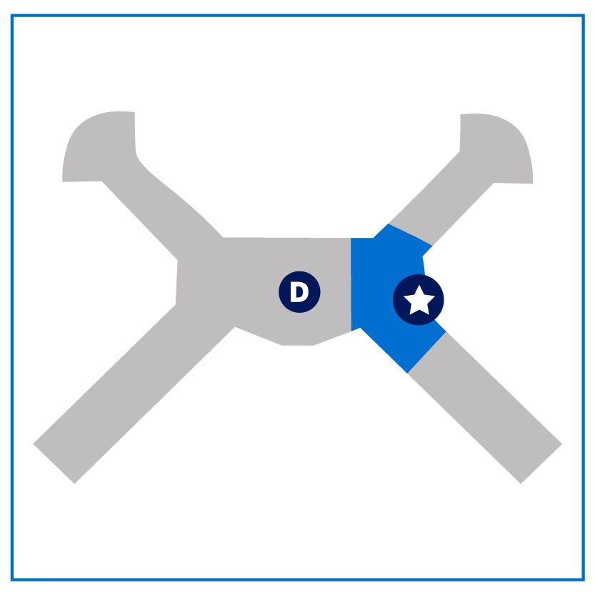 Lounge location map